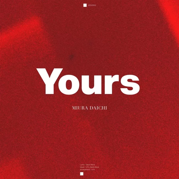 Yoursのジャケット